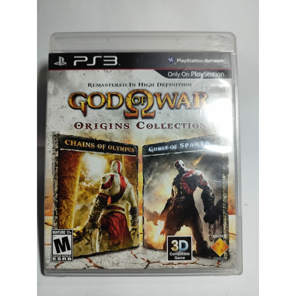 God Of War Origins- Mídia Física- Ps3