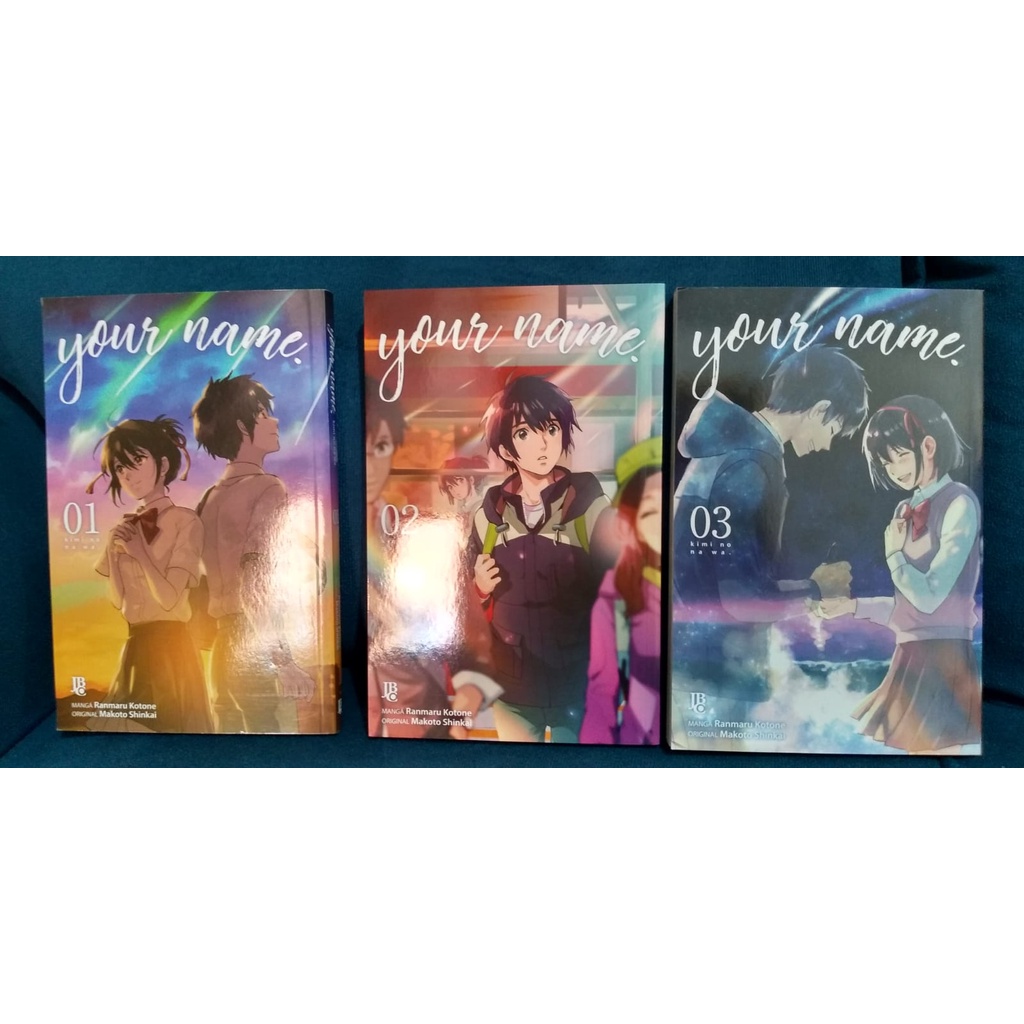 Mangá Your Name - 3 Volumes - Completo