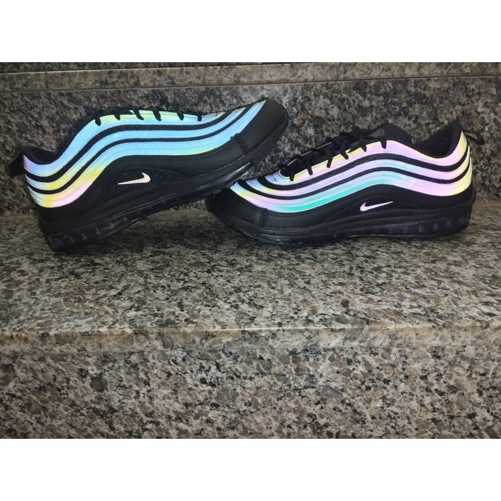 Air max 97 sales preto refletivo