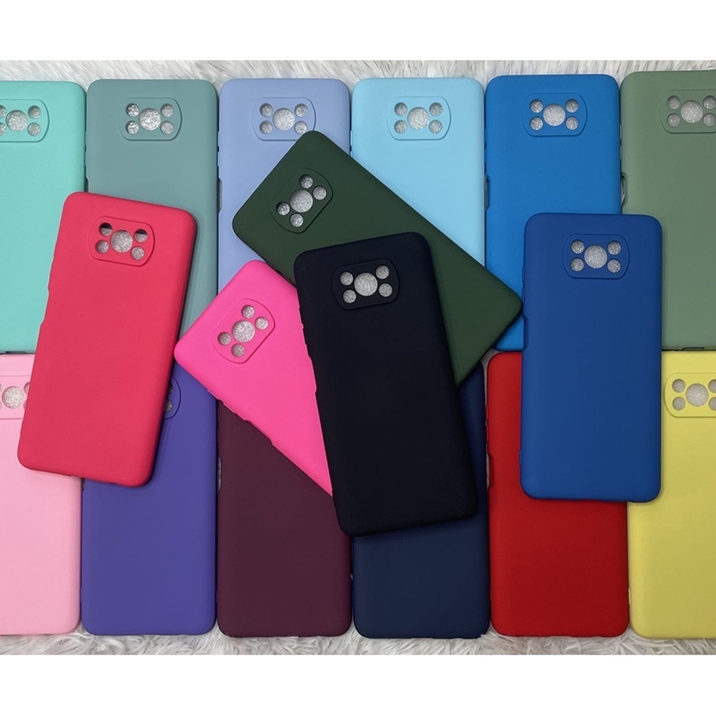 Capa Capinha Silicone Aveludada Xiaomi Poco X3 Poco X3 Pro Poco X3 Nfc Shopee Brasil 6080