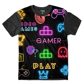 Camiseta Sem Internet Game Jogo do Dinossauro Over