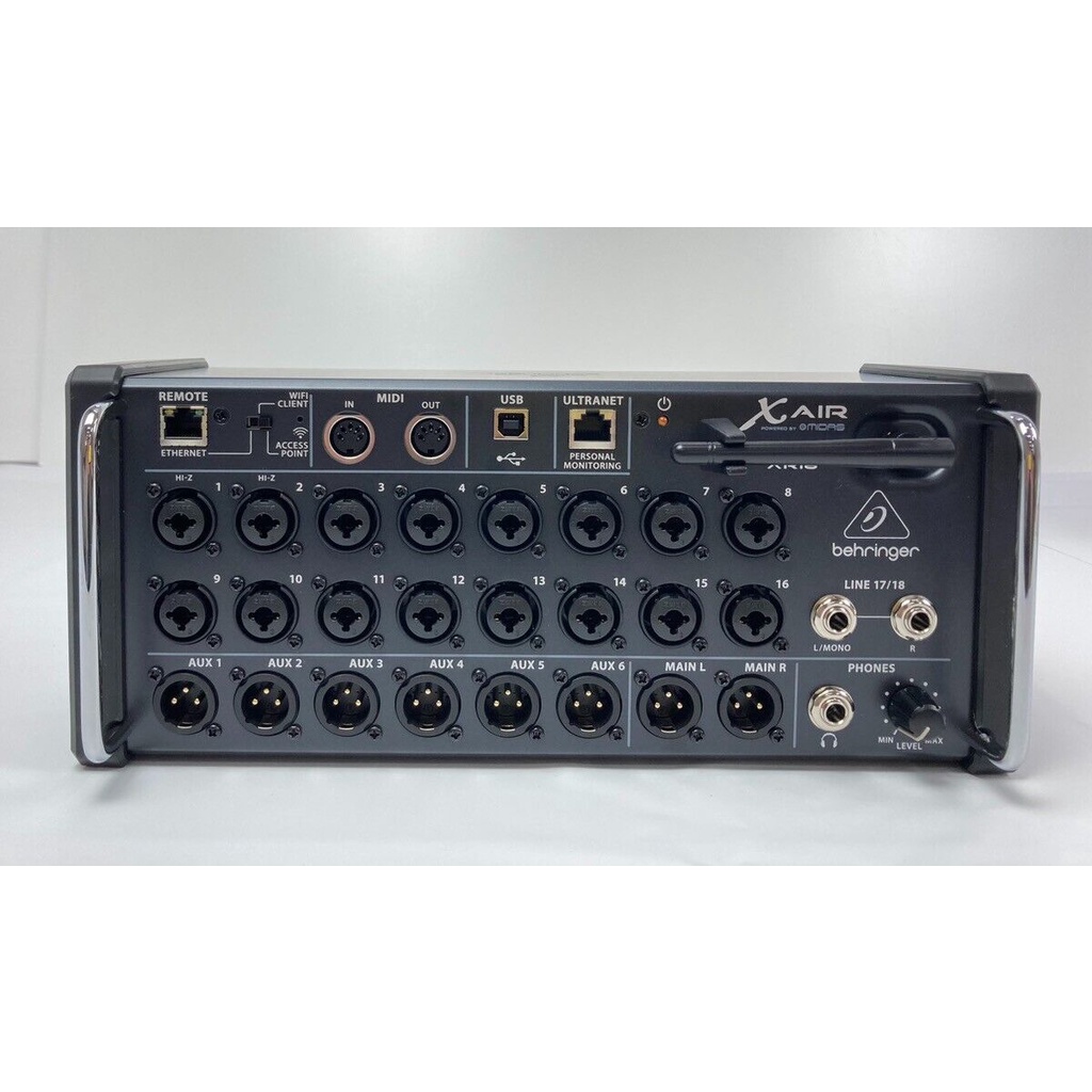 Behringer XR18 Digital Mixer Black Shopee Brasil