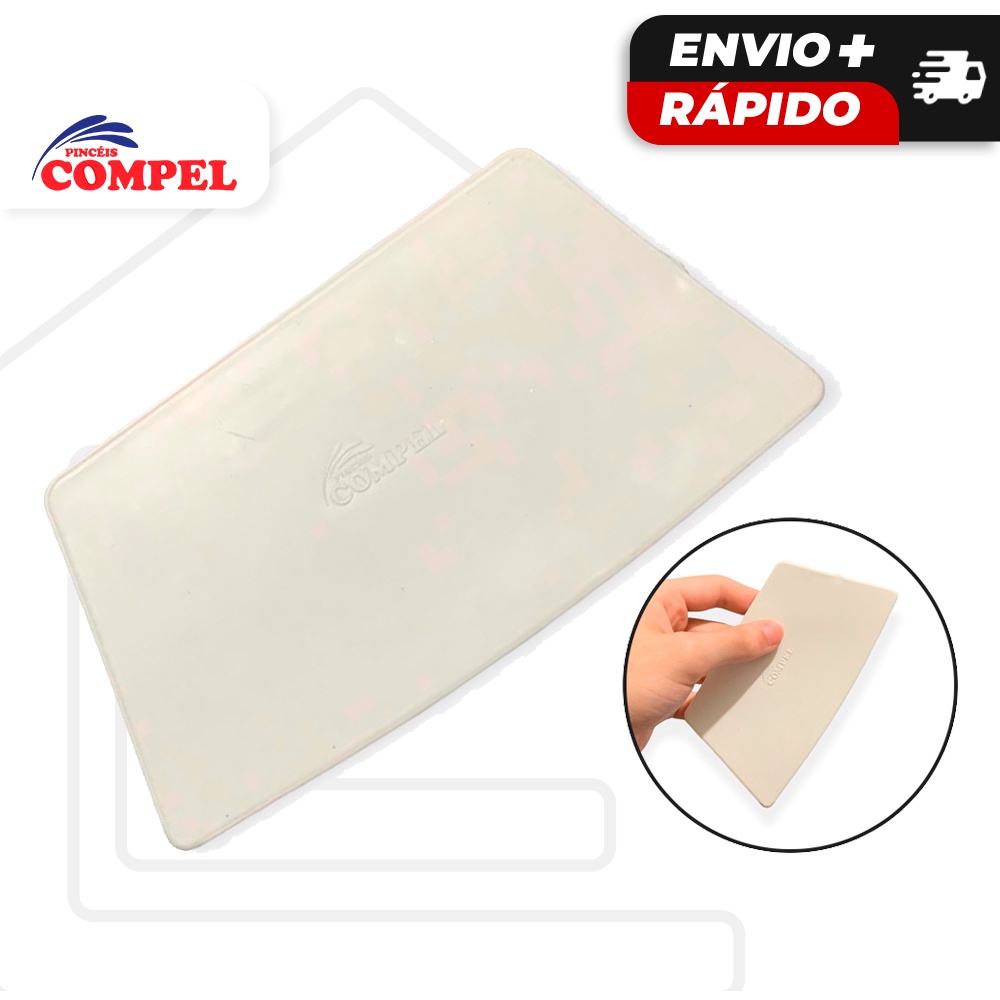 Espátula Plástica Aplicador de Massa Corrida e Massa Plástica Rejunte Espátula PVC Adesivo Encadernação Compel
