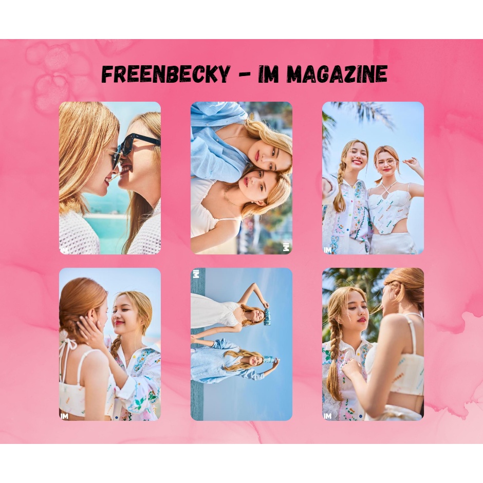 Photocard Freenbecky - Freen Sarocha - Becky Armstrong - IM