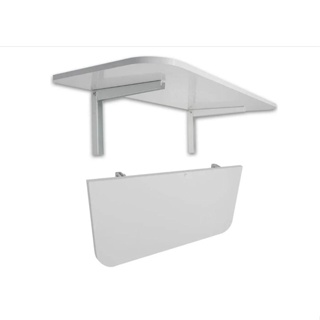 Mesa Dobrável Retratil Com Suporte 90x40cm Branca