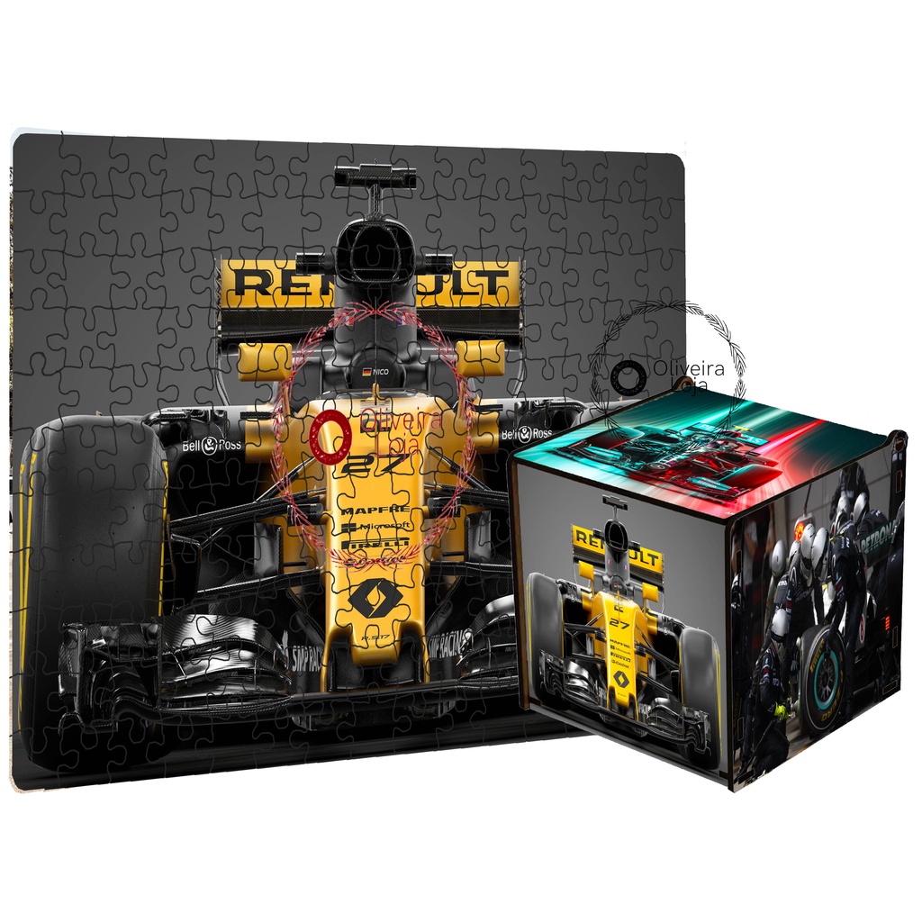 Quebra cabeça 165pcs Carro de Formula 1 Corrida | Shopee Brasil