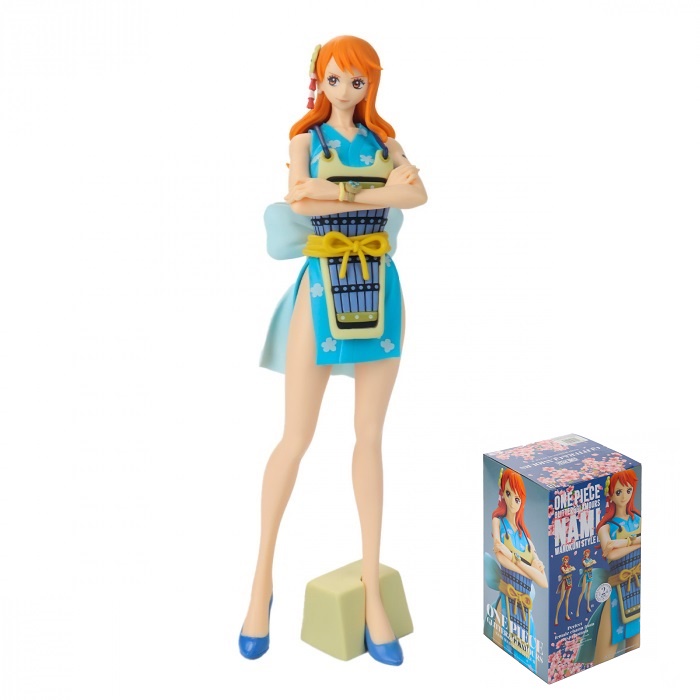 Original Action Figure One Piece Nami Glitter & Glamours Saga De