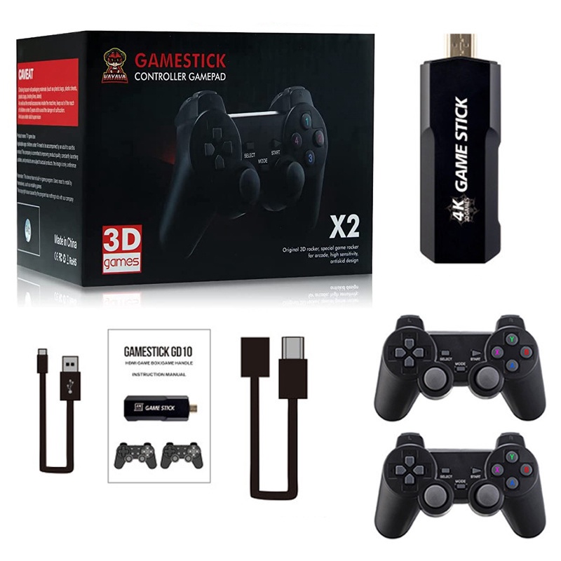 Consola de Jogos HD Video Arcade, Compatível com HDMI, Joystick de Con