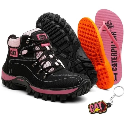 Bota Coturno Caterpillar Adventure Feminina Super Leve !!, Bota Feminina  Caterpillar Nunca Usado 81398976