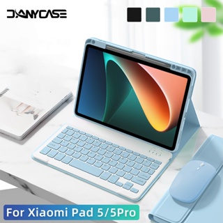 Capa Para Xiaomi Pad 5 Mi Pad 2021 Pad 5 Pro 11 Com Teclado Bluetooth Tablet Magnético Protetora Concha