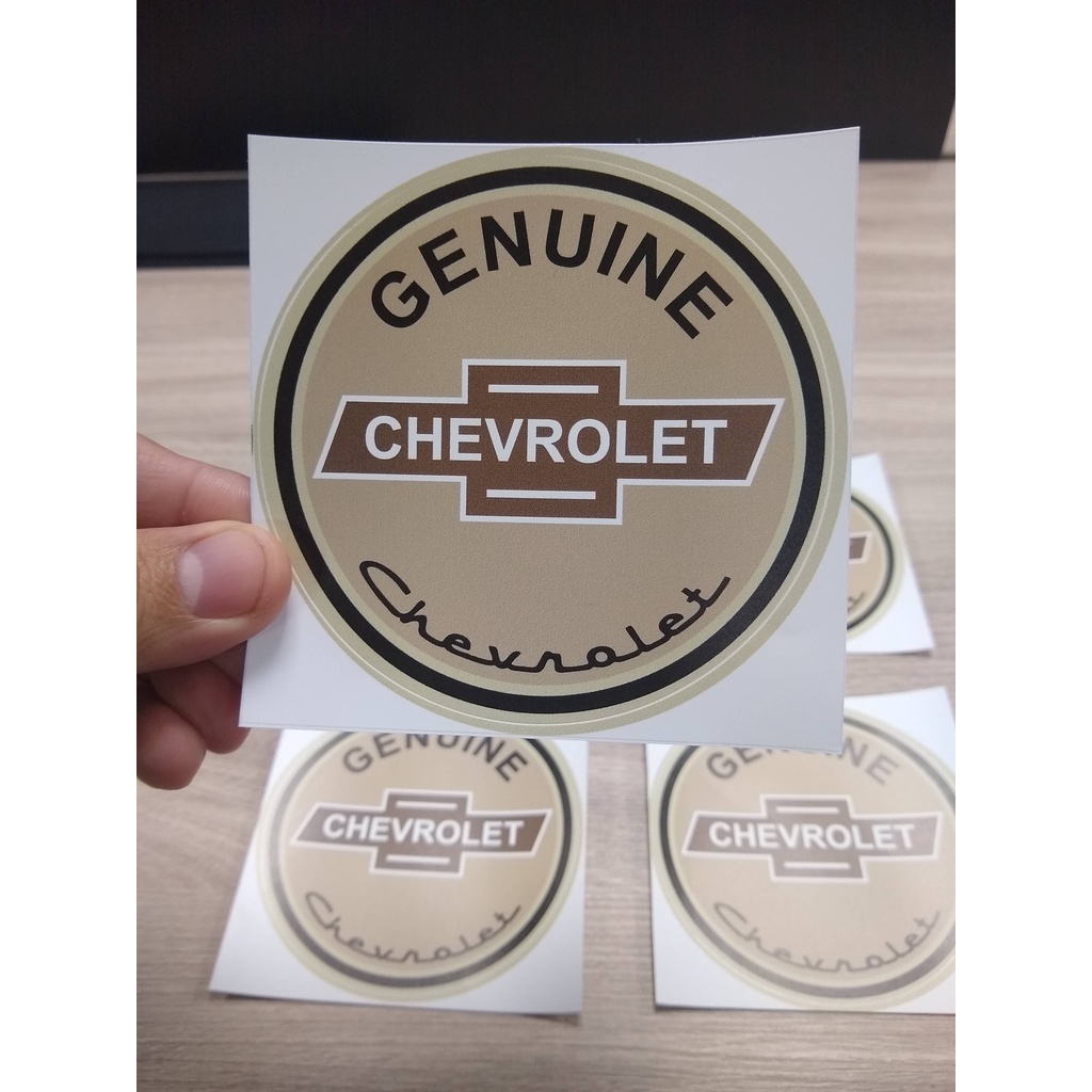 Adesivo Genuine Chevrolet - OLD CHEVROLET - Adesivo Decorativo linha GM ...