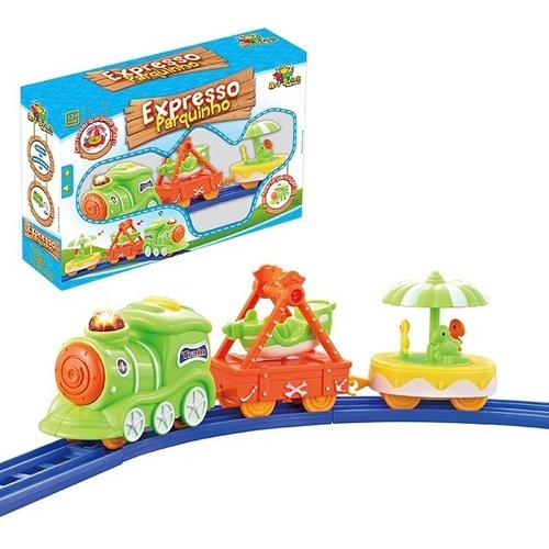 Trem Trenzinho Locomotiva De Brinquedo Pista Ferrorama