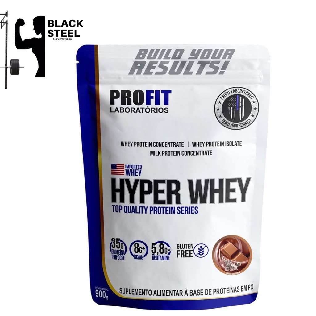 Hyper Whey Hipercalórico Refil 900g Profit