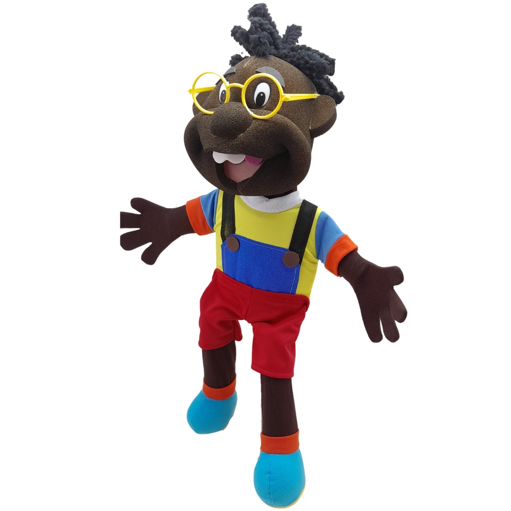 Fantoches Pedagógicos Menino Negro