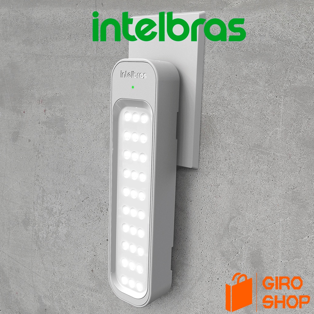 LUMINARIA DE EMERGENCIA AUTONOMA LEA150 INTELBRAS 30 LEDS Shopee Brasil
