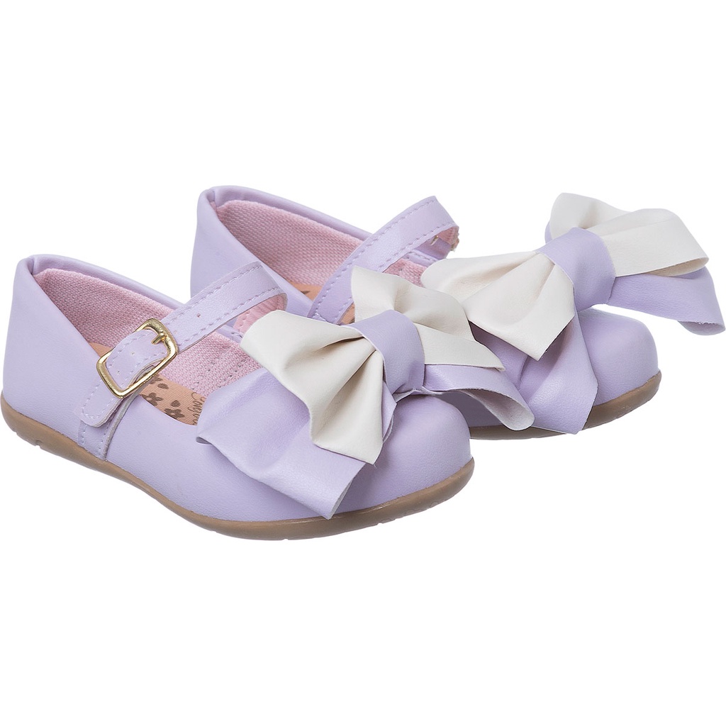 Sapato store lilas infantil