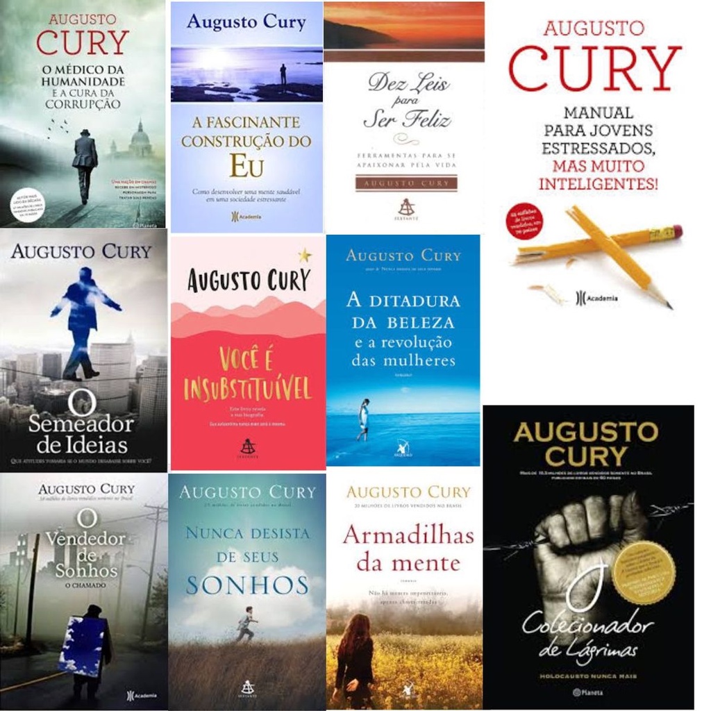 Coleção Livros Augusto Cury | Shopee Brasil
