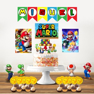 Kit Só Um Bolinho Super Mário Bros Filme Festa Aniversário