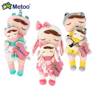 Original Metoo 2pcs Coelho Bonitinho Angela Brinquedos Recheados Presente De Natal