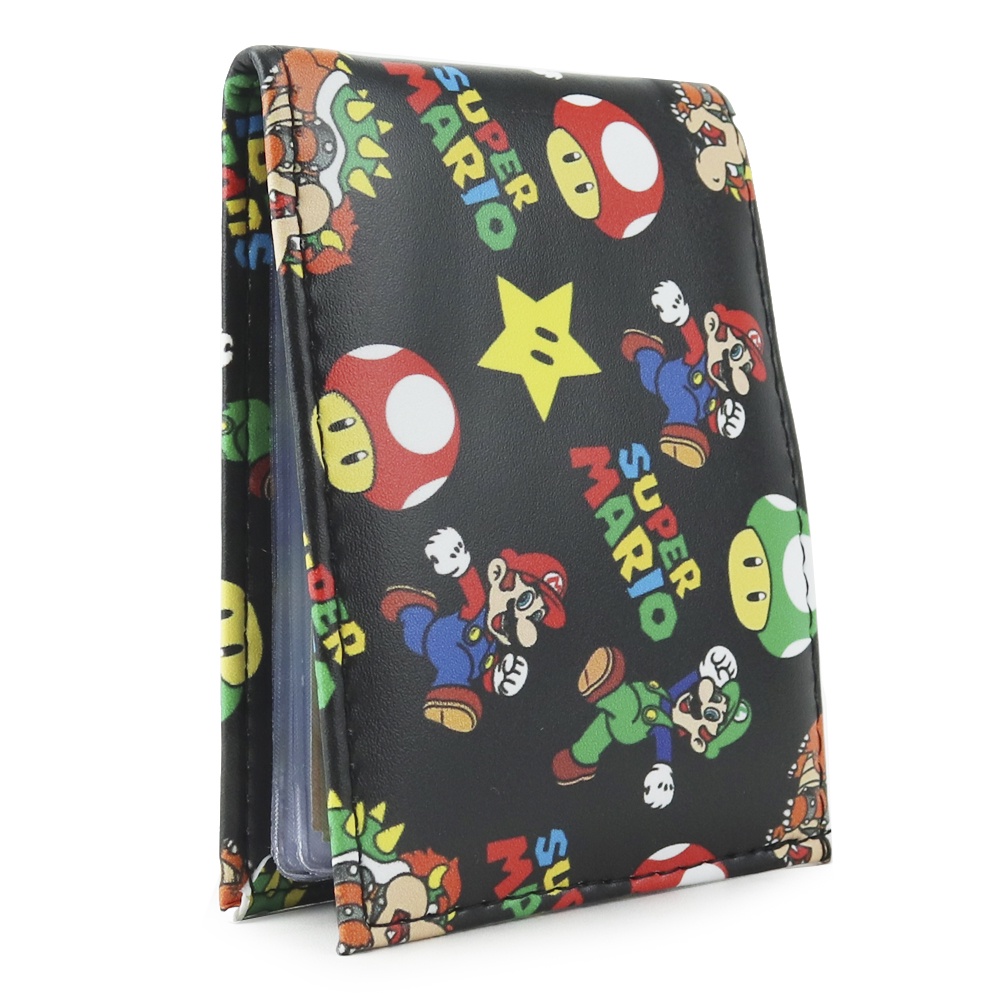 Carteira Super Mario Bros Luigi Yoshi Jogo Masculina Adulto Infantil