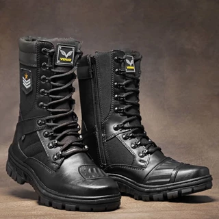 Bota Venan Modelo Militar Tatico Com Solado Costurado 620 5