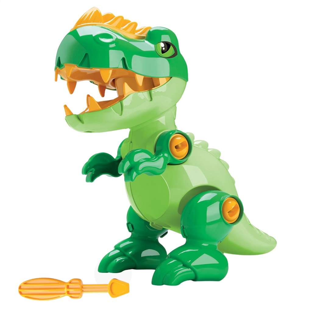 Ovo Dinossauro De Brinquedo Monta Desmonta Parafuso E Chave Blocos De  Montar Educativo Pedagógico Presente Para Criança Didático Infantil Menina  Menino Divertido Criativo Ark Toys - Akt3857