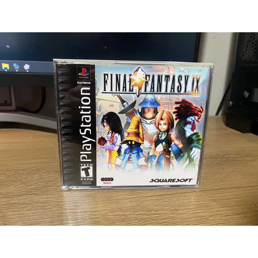 Final Fantasy IX para PS1 ( 4 discos ) | Shopee Brasil