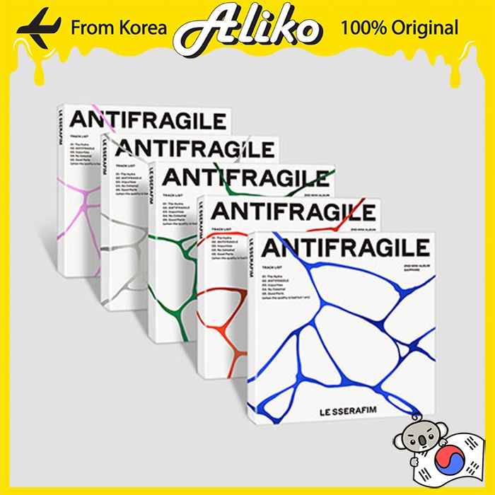 LE SSERAFIM 2nd Mini Album - ANTIFRAGILE (Compact Ver.) | Shopee