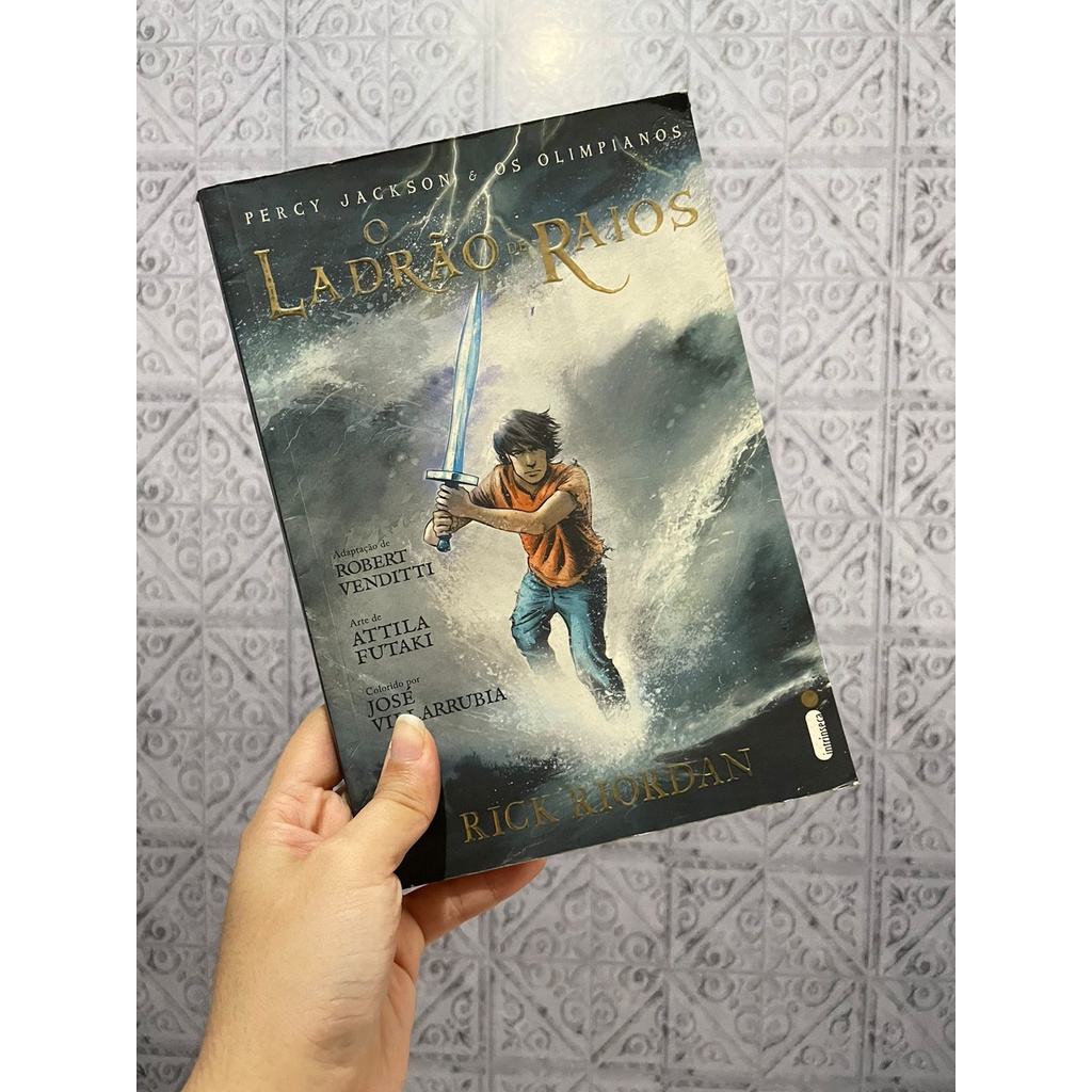 Percy Jackson e o Ladrão de Raios Graphic Novel (em português)