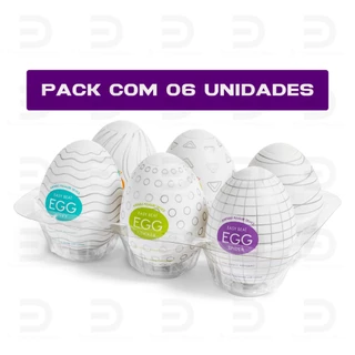 Kit Com 6 Egg Masturbador Lacrado texturizados Magical Kiss Sex Shop em Oferta na Shopee