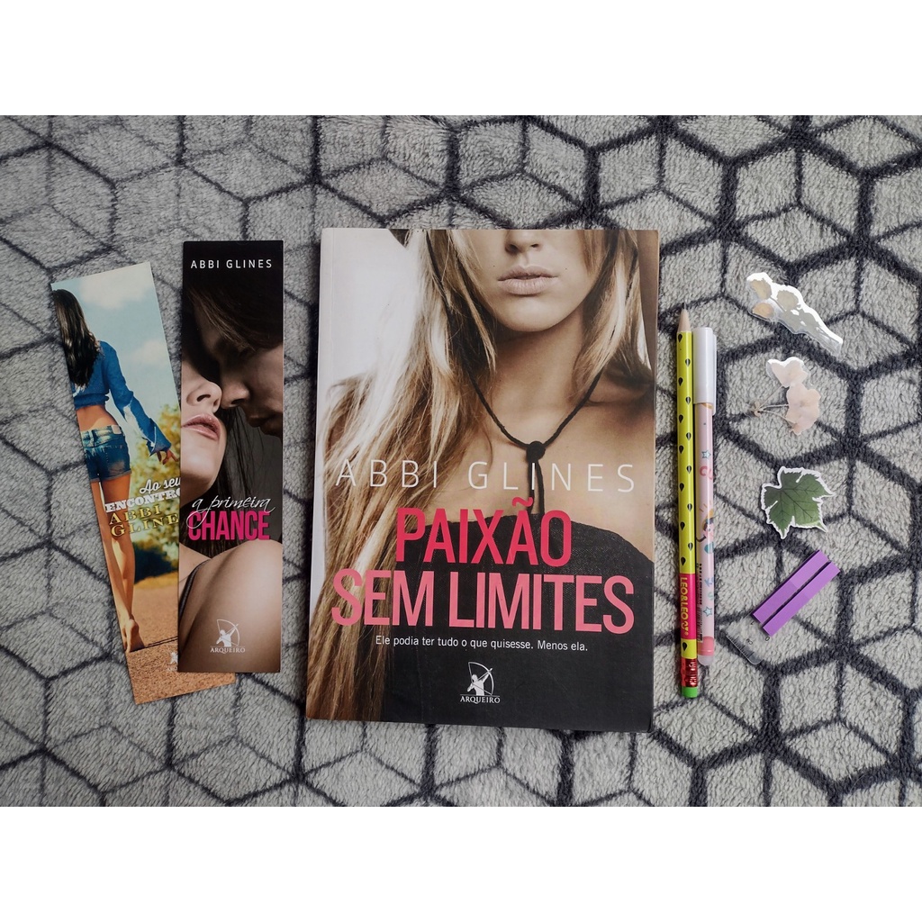 Kit livro Paixão Sem Limites - Abbi Glines | Shopee Brasil