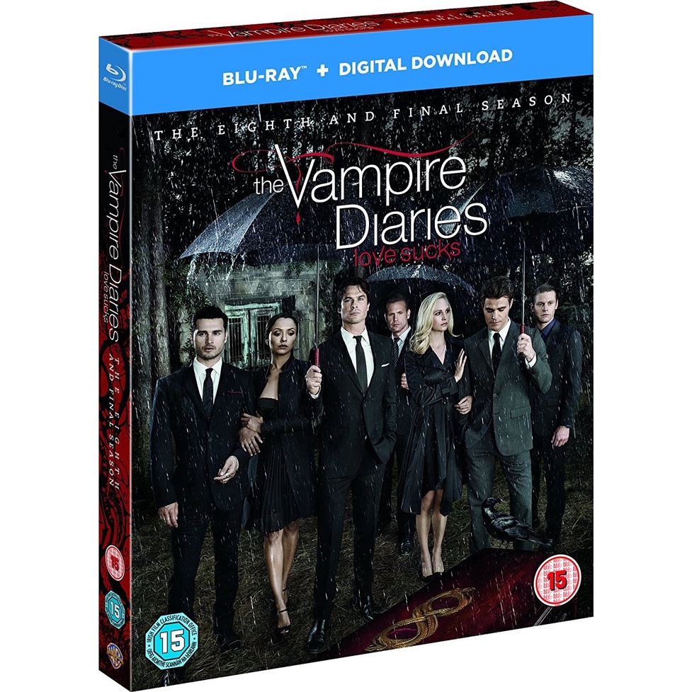 Diários de um Vampiro 1° a 8° Temporada Blu Ray Dublado e Legendado