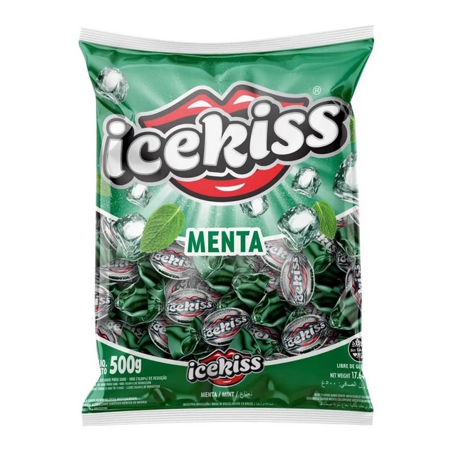 Bala Icekiss Dura Tradicional 500g Cory Sabores Morango Sortidas