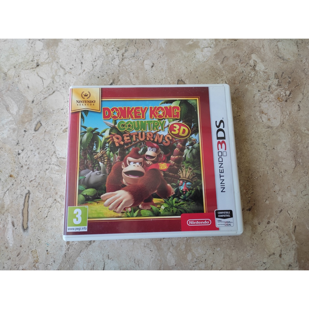 Donkey Kong Country Returns Nintendo 3ds Original Europeu