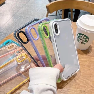 Caixa De Telefone Transparente iPhone XR xs max 7plus 8plus i7 i8 i11