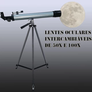 Telescópio Astronômico C/ Suporte de Celular
