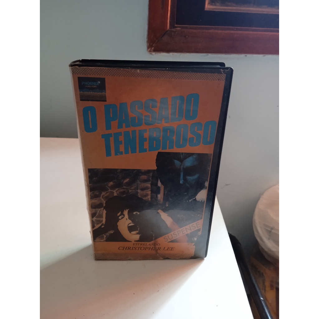 O Passado Tenebroso Vhs Original Shopee Brasil