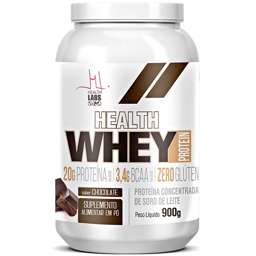 Health Whey Protein – Pote 900g – Health Labs (Nova Fórmula)