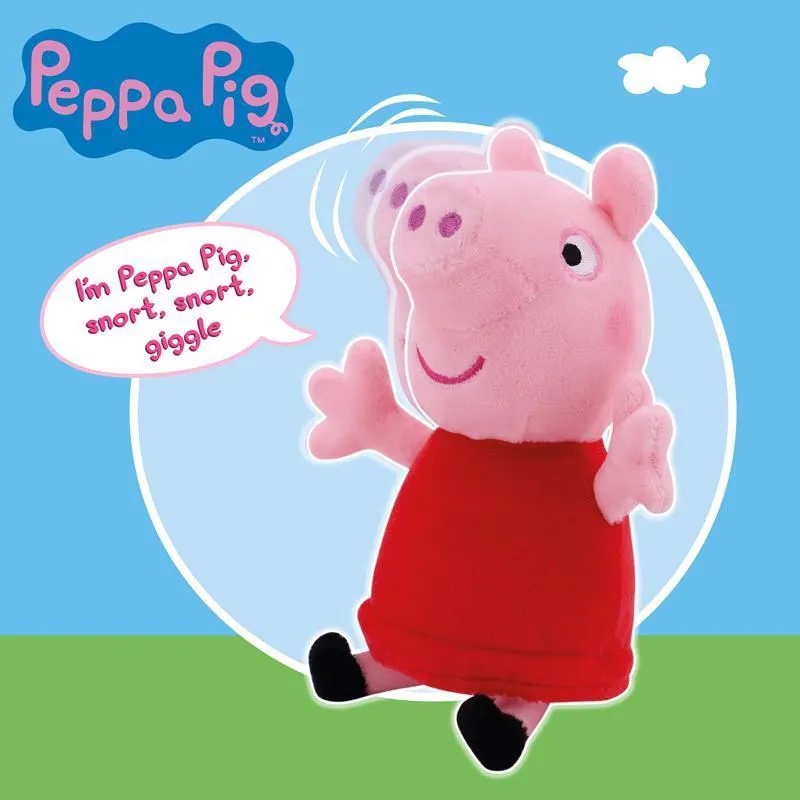 Peppa plush hot sale