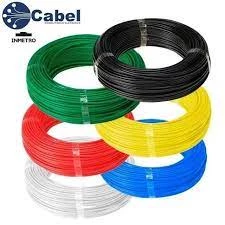 CABO FLEXIVEL 2,5 MM 50 METROS - PRETO - FIO ELÉTRICO ANTI CHAMA COM IMETRO