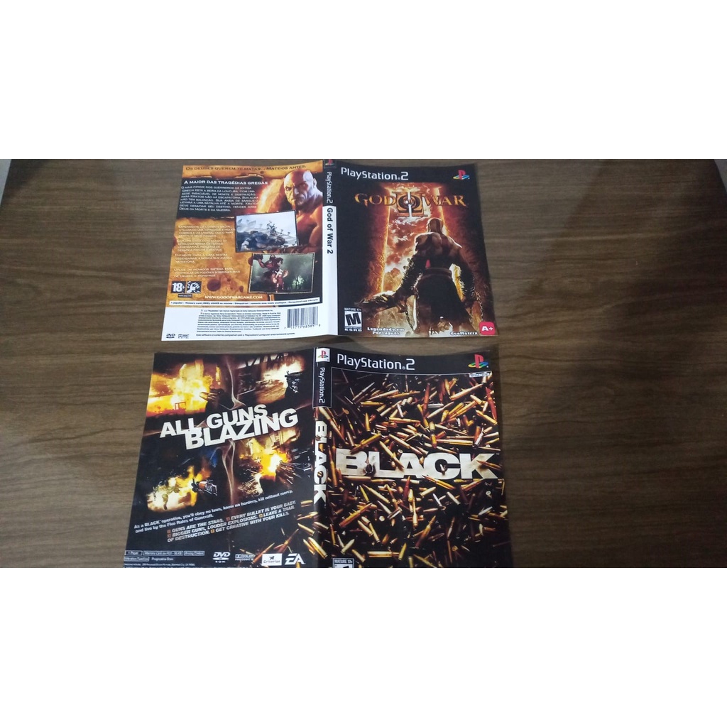 Capa de Jogos Impressa Ps2 / Ps3 / Wii / Xbox / Ps4 / One / Wii