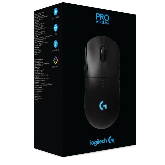 Mouse Gamer Sem Fio Logitech Gpro Wireless Ligthspeed Shopee Brasil