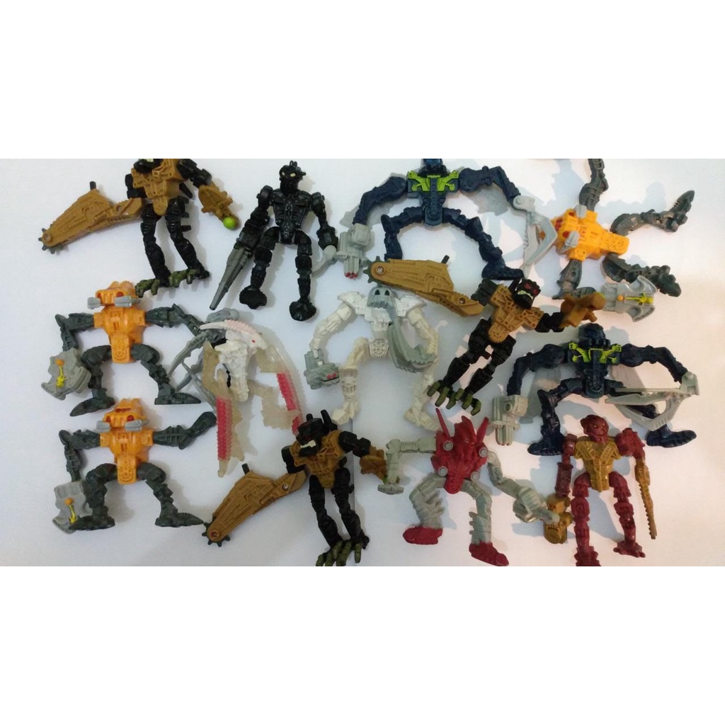 Coleção de bonecos do McDonald's Bionicles Bionicle Lego