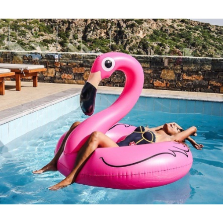 Boia Flamingo 120cm Original Inflável Gigante Rosa