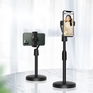 Suporte para Celular de Mesa Altura ajustável para Gravar Vídeo ao Vivo