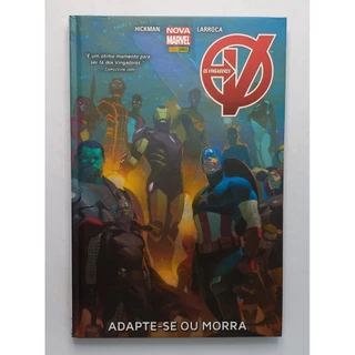 Lacrado Os Vingadores Adapte Se Ou Morra Panini 2018 Capa Dura Excelente