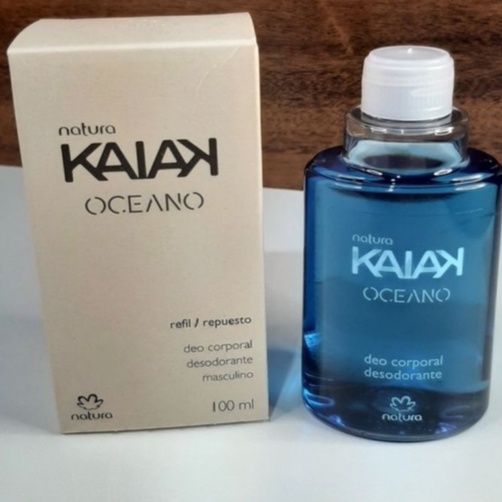 Natura Refil Desodorante Corporal Kaiak Oceano Masculino Ml Shopee Brasil