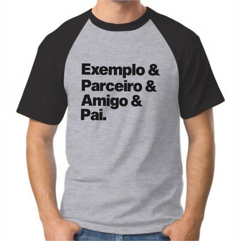 Camiseta Personalizada Dia dos Pais (palavras e nome♍ Transforme sua ...