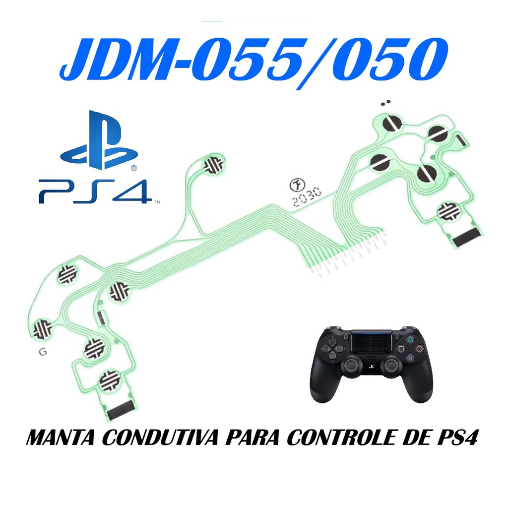 Película Condutiva Manta Controle PS5 Dualsense com L R