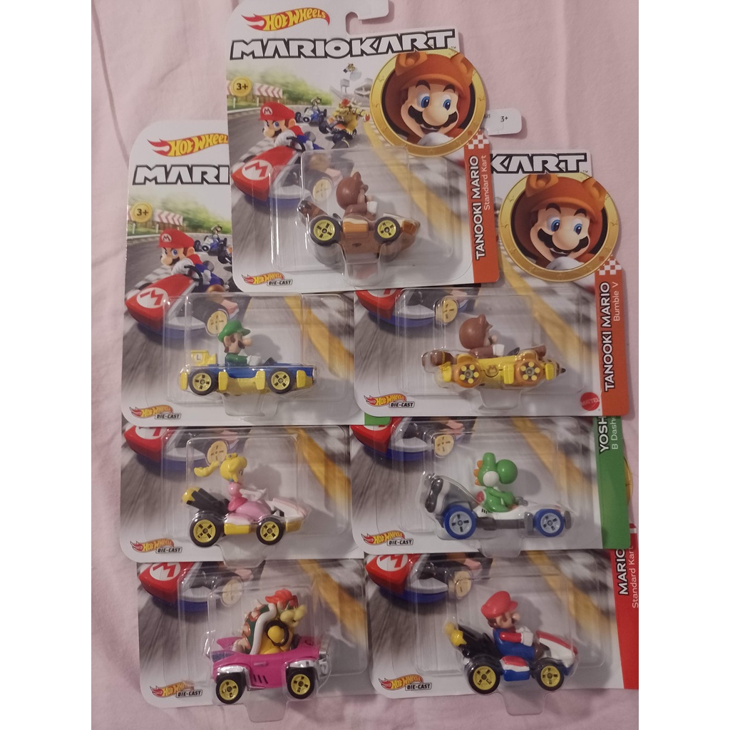 MarioKart Hot Wheels Toy Vehicle Bundle hotsell